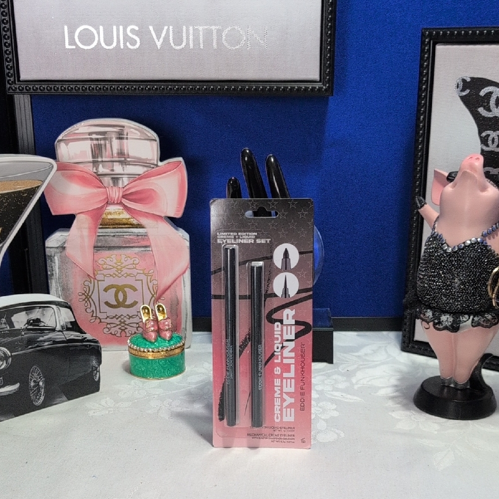 Eddie Funkhouser Creme And Liquid Limited Edition Black Eyeliner